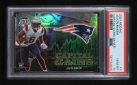 Javon Baker 2024 Panini Mosaic Capital Gains Silver #9 RC (PSA 10) at PristineAuction.com
