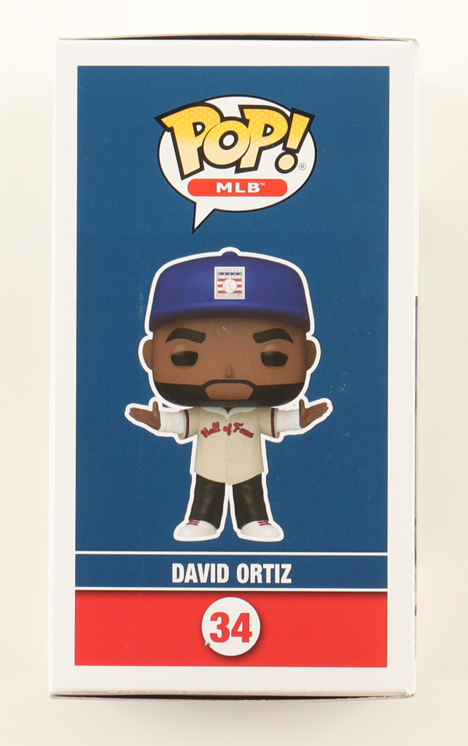 David Ortiz Signed Red Sox #34 David Ortiz Funko Pop! Vinyl Figure (Beckett) at PristineAuction.com David Ortiz Signed Red Sox #34 David Ortiz Funko Pop! Vinyl Figure (Beckett) at PristineAuction.com