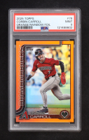 Corbin Carroll 2025 Topps Orange Rainbow Foil #78 (PSA 9) at PristineAuction.com