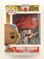 Dennis Rodman Signed Bulls #103 Funko Pop! Vinyl Figure Inscribed "The Worm" (Beckett) at PristineAuction.com