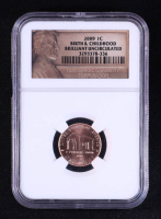 2009 Lincoln Penny - Birth & Childhood (NGC Brilliant Uncirculated) at PristineAuction.com