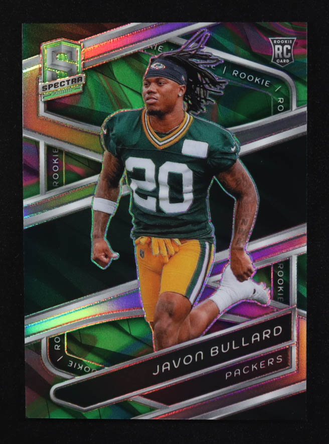 Javon Bullard 2024 Panini Spectra Prizm #183 RC #2/4 at PristineAuction.com Javon Bullard 2024 Panini Spectra Prizm #183 RC #2/4 at PristineAuction.com
