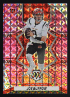 Joe Burrow 2022 Panini Mosaic Mosaic Camo Pink #39 at PristineAuction.com