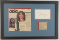 Christa McAuliffe Signed Custom Framed Cut Display (JSA) at PristineAuction.com