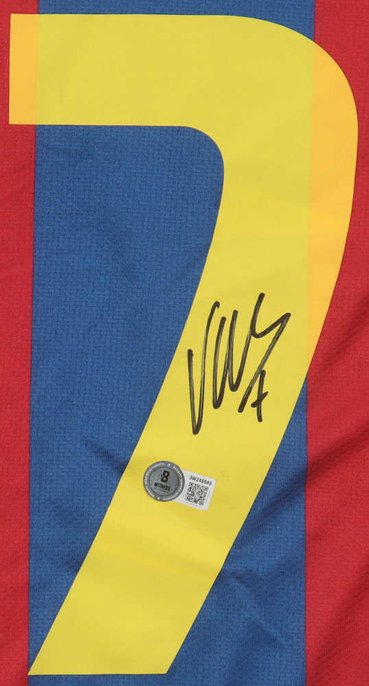 David Villa Signed FC Barcelona Nike Authentic Jersey (Beckett) at PristineAuction.com David Villa Signed FC Barcelona Nike Authentic Jersey (Beckett) at PristineAuction.com
