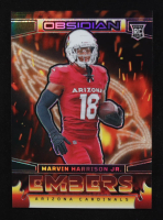 Marvin Harrison Jr. 2024 Panini Obsidian Embers #9 RC at PristineAuction.com