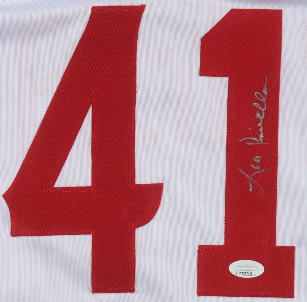 Lou Piniella Signed Jersey (JSA) at PristineAuction.com Lou Piniella Signed Jersey (JSA) at PristineAuction.com