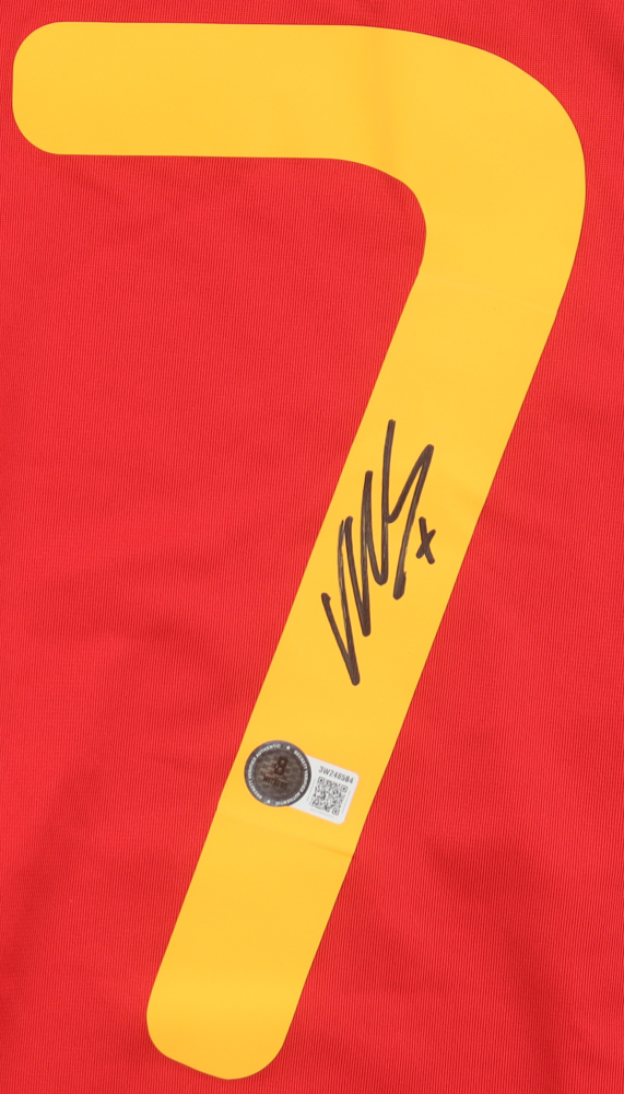 David Villa Signed 2010 FIFA World Cup Adidas Authentic Jersey (Beckett) at PristineAuction.com David Villa Signed 2010 FIFA World Cup Adidas Authentic Jersey (Beckett) at PristineAuction.com