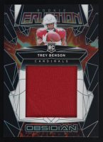 Trey Benson 2024 Panini Obsidian Rookie Eruption Materials #45 RC at PristineAuction.com