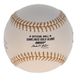 Ozzie Smith Signed Gold Glove Award Logo Baseball (Fanatics) at PristineAuction.com Ozzie Smith Signed Gold Glove Award Logo Baseball (Fanatics) at PristineAuction.com