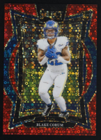 Blake Corum 2024 Select Prizm Red Disco #9 #35/49 RC at PristineAuction.com