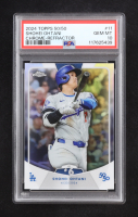 Shohei Ohtani 2024 Topps Chrome 50/50 Ohtani Refractor #11 (PSA 10) at PristineAuction.com