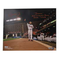 Cal Ripken Jr. Signed Orioles 16x20 Photo with Inscriptions (MLB & Fanatics) at PristineAuction.com