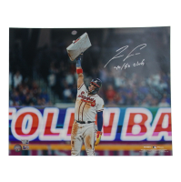Ronald Acuna Jr. Signed Braves 16x20 Photo Inscribed "40/70 Club" (MLB & Fanatics) at PristineAuction.com