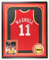 Vernon Maxwell Signed Custom Framed Jersey Display Inscribed "Mad Max" (JSA) at PristineAuction.com