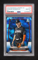 Gunnar Henderson 2023 Bowman Chrome Sapphire #10 RC (PSA 10) at PristineAuction.com
