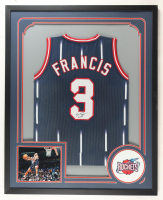 Steve Francis Signed Custom Framed Jersey Display (JSA) at PristineAuction.com