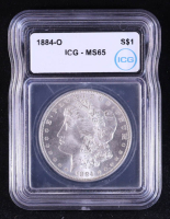 1884-O Morgan Silver Dollar (ICG MS65) at PristineAuction.com
