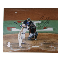 Corey Seager Signed Rangers 16x20 Photo (MLB & Fanatics) at PristineAuction.com
