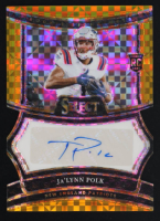 Ja'Lynn Polk 2024 Select Rookie Signatures Prizm Gold Die Cut #18 #07/10 RC at PristineAuction.com