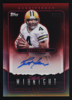 Brett Favre 2024 Topps Midnight Stroke of Midnight Autographs Twilight #SMA-BF #79/99 at PristineAuction.com