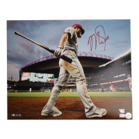Mike Trout Signed Angels 16x20 photo (MLB & Fanatics) at PristineAuction.com