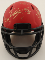 2025 Arizona Cardinals Rave Speed Mini-Helmet Team-Signed by (7) with Budda Baker, Trey McBride, Josh Sweat, Zaven Collins (JSA) at PristineAuction.com