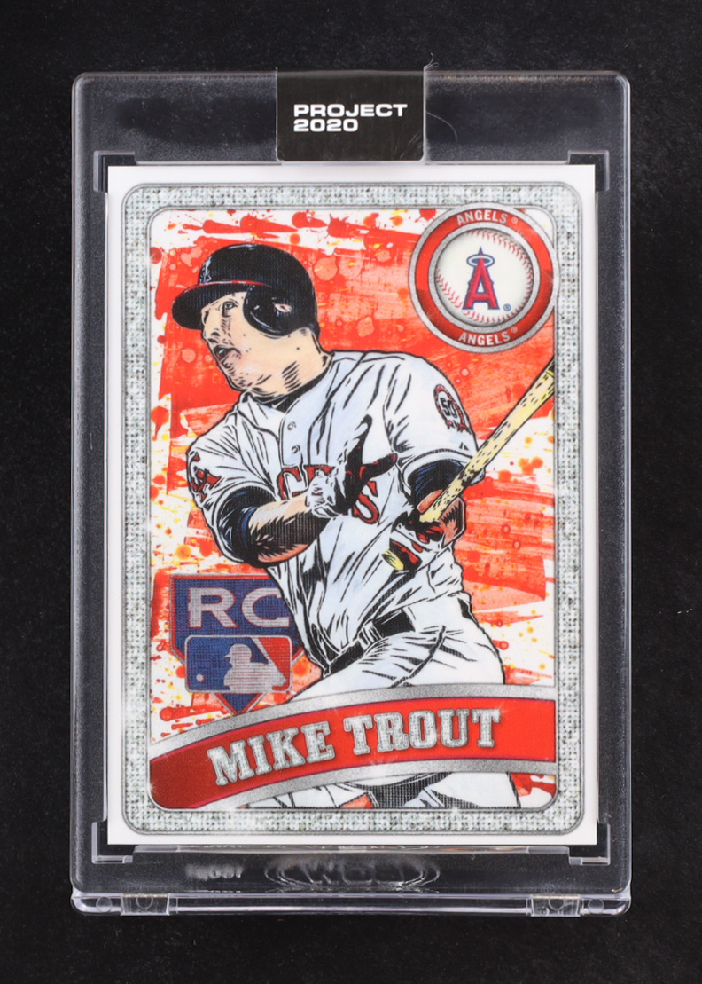 Mike Trout 2020 Topps Project 2020 #100 Blake Jamieson / Ben Baller at PristineAuction.com Mike Trout 2020 Topps Project 2020 #100 Blake Jamieson / Ben Baller at PristineAuction.com