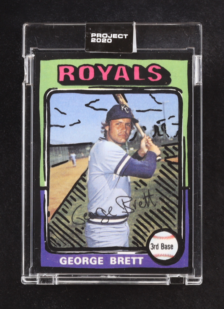George Brett 2020 Topps Project 2020 #232 / Joshua Vides at PristineAuction.com George Brett 2020 Topps Project 2020 #232 / Joshua Vides at PristineAuction.com