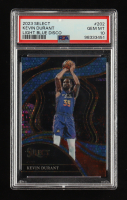 Kevin Durant 2023-24 Select Prizms Light Blue Disco #202 #52/99 (PSA 10) at PristineAuction.com