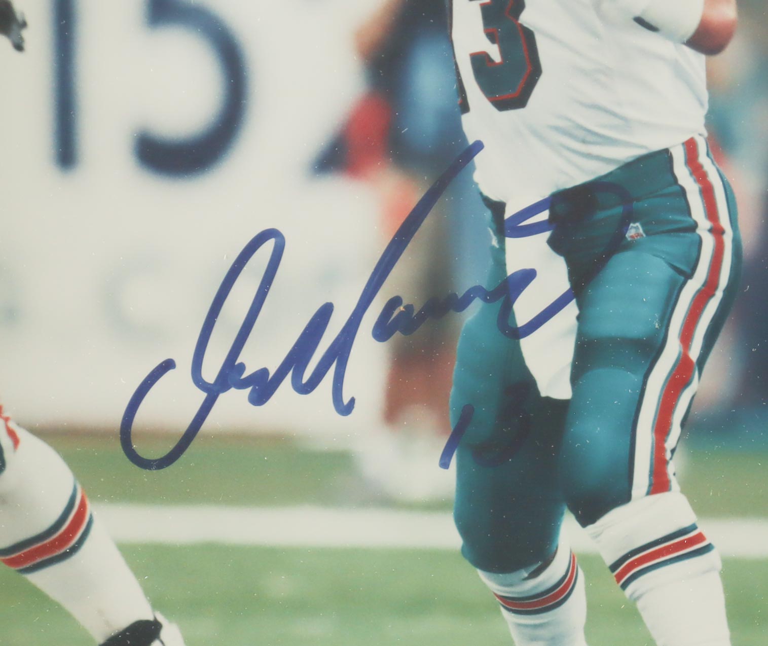 Dan Marino Signed LE Dolphins Custom Framed Photo Display With 24kt Gold Overlay & Silver Highlights Medallion (Marino) at PristineAuction.com Dan Marino Signed LE Dolphins Custom Framed Photo Display With 24kt Gold Overlay & Silver Highlights Medallion (Marino) at PristineAuction.com