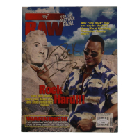 The Rock Signed "WWF" Magazine (JSA) at PristineAuction.com