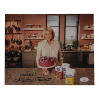 Martha Stewart Signed 8x10 Photo Inscribed "Enjoy!" (JSA) at PristineAuction.com