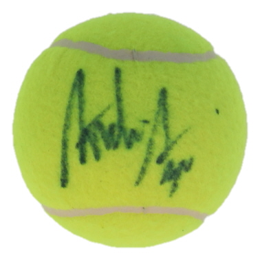 Andre Agassi Signed Tennis Ball (Beckett) at PristineAuction.com Andre Agassi Signed Tennis Ball (Beckett) at PristineAuction.com
