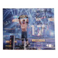 John Cena Signed WWE 16x20 Photo with Multiple Inscriptions (Fanatics) at PristineAuction.com