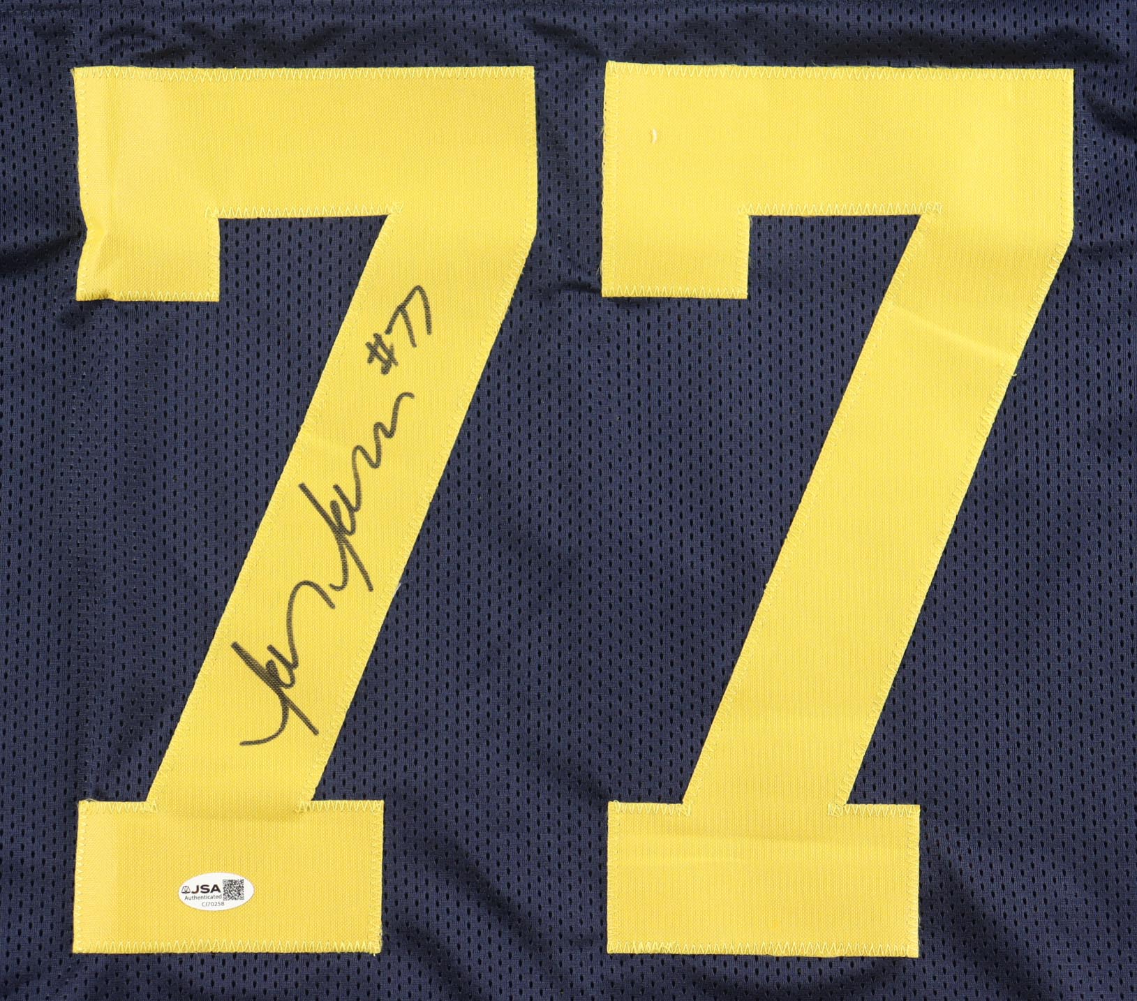 Jon Jansen Signed Jersey (JSA) at PristineAuction.com Jon Jansen Signed Jersey (JSA) at PristineAuction.com