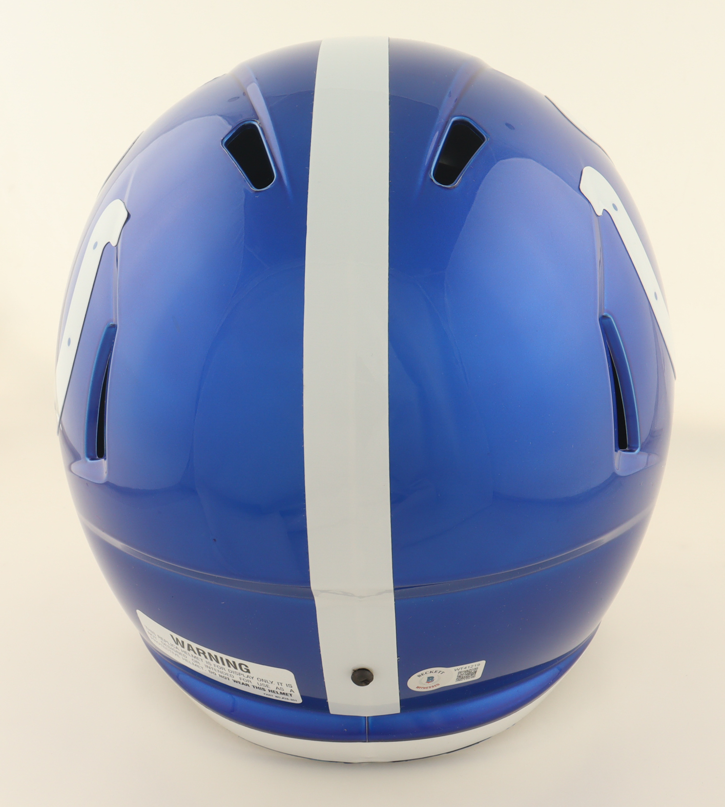 Shaquille Leonard Signed Colts Full-Size Flash Alternate Speed Helmet Inscribed "Maniac" (JSA) at PristineAuction.com Shaquille Leonard Signed Colts Full-Size Flash Alternate Speed Helmet Inscribed "Maniac" (JSA) at PristineAuction.com