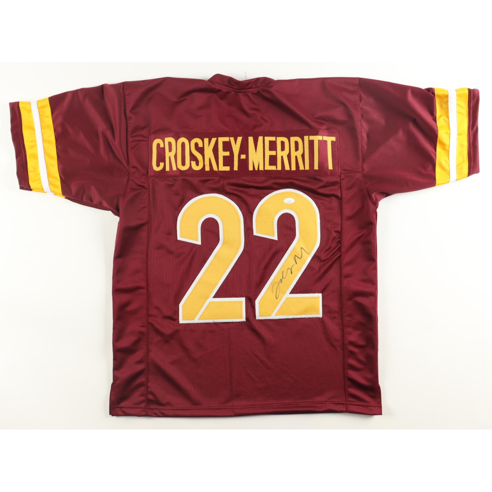Jacory Croskey-Merritt Signed Jersey (JSA) at PristineAuction.com