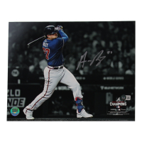Austin Riley Signed Braves 11x14 Photo (Beckett) at PristineAuction.com