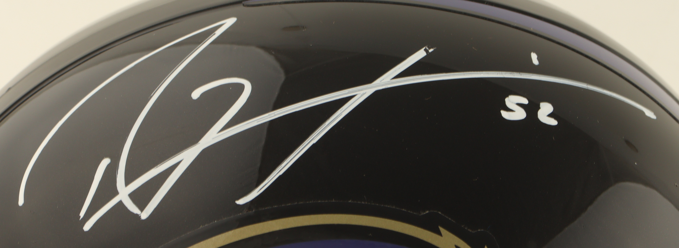 Ray Lewis Signed Ravens Full-Size Helmet (JSA) at PristineAuction.com Ray Lewis Signed Ravens Full-Size Helmet (JSA) at PristineAuction.com