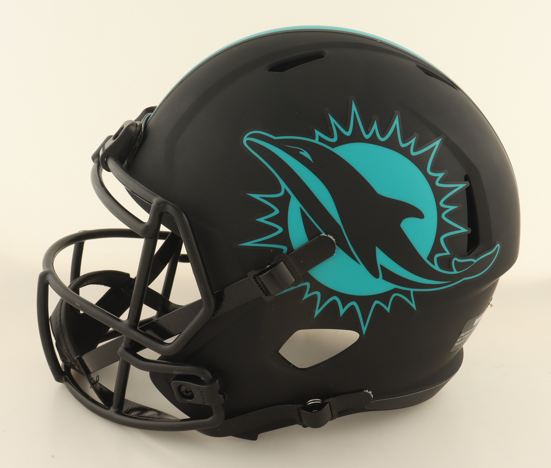 Larry Csonka Signed Dolphins Full-Size Eclipse Alternate Speed Helmet Inscribed 'H.O.F '87" (PSA) at PristineAuction.com Larry Csonka Signed Dolphins Full-Size Eclipse Alternate Speed Helmet Inscribed 'H.O.F '87" (PSA) at PristineAuction.com