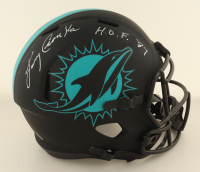 Larry Csonka Signed Dolphins Full-Size Eclipse Alternate Speed Helmet Inscribed 'H.O.F '87" (PSA) at PristineAuction.com