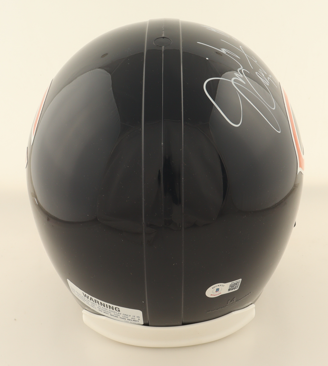 Jim Covert Signed Bears Full-Size Helmet Inscribed "HOF 20" & "Super Bowl XX Champs" (Beckett) at PristineAuction.com Jim Covert Signed Bears Full-Size Helmet Inscribed "HOF 20" & "Super Bowl XX Champs" (Beckett) at PristineAuction.com