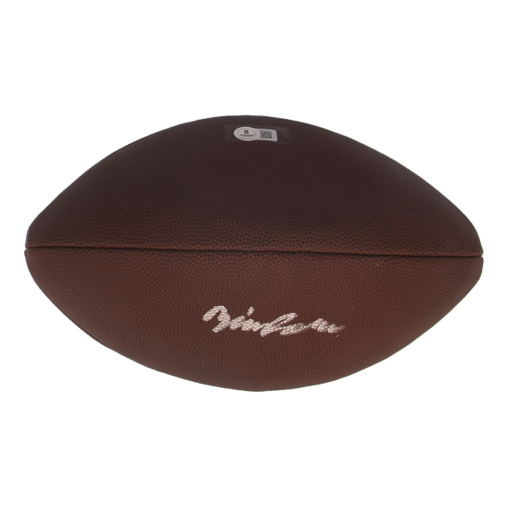 Zion Johnson Signed NFL Football (Beckett) at PristineAuction.com Zion Johnson Signed NFL Football (Beckett) at PristineAuction.com