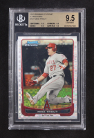 Mike Trout 2012 Bowman Chrome X-fractors #157 RC (BGS 9.5) at PristineAuction.com