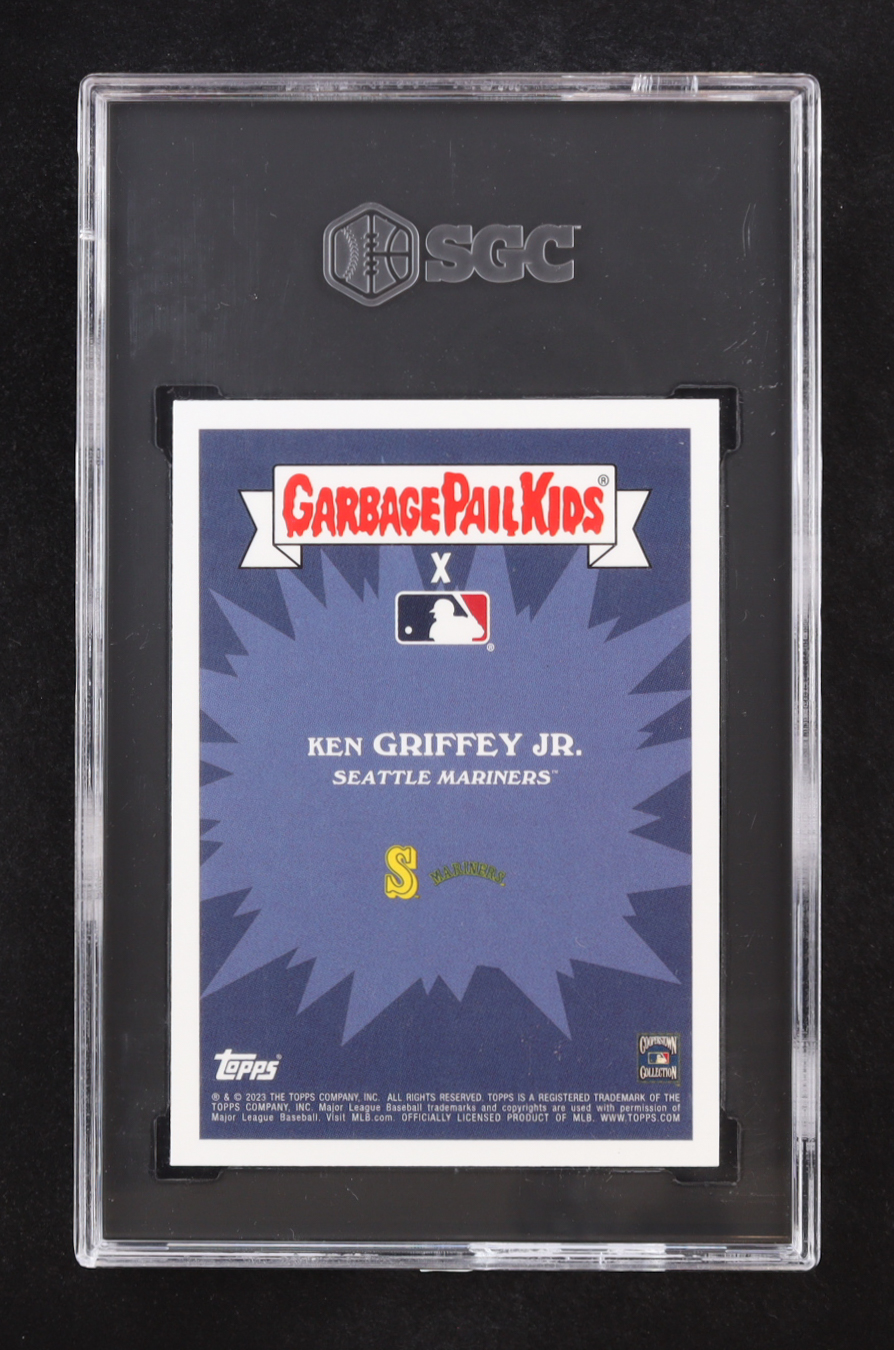 Ken Griffey Jr. 2023 Topps Garbage Pail Kids MLB Series 3 #24A Kid Ken (SGC 9.5) at PristineAuction.com Ken Griffey Jr. 2023 Topps Garbage Pail Kids MLB Series 3 #24A Kid Ken (SGC 9.5) at PristineAuction.com