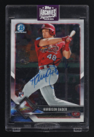 Harrison Bader 2018 Topps Archives Signatures Series Bowman Chrome Auto #68 RC at PristineAuction.com