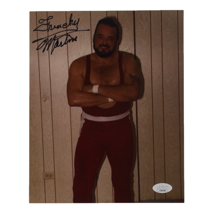 Frenchy Martin Signed 8x10 Photo (JSA) at PristineAuction.com Frenchy Martin Signed 8x10 Photo (JSA) at PristineAuction.com