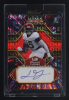 Dallas Turner 2024 Wild Card Automania American FB Auto #AMAH-DT RC #1/1 at PristineAuction.com