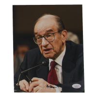 Alan Greenspan Signed 8x10 Photo (JSA) at PristineAuction.com